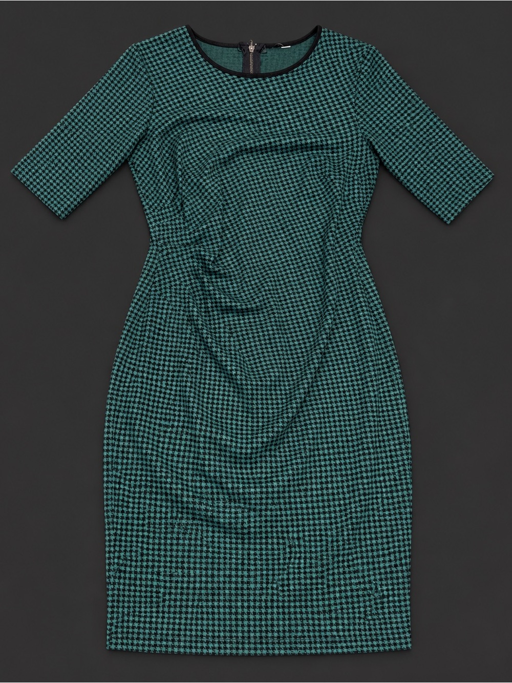 Women's Houndstooth Sheath Dress Size US 14